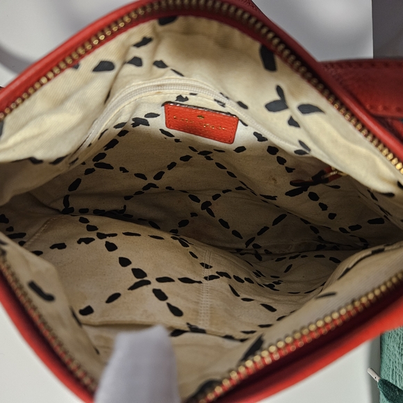 Kate Spade Red Leather Shoulder Bag - Picture 2 of 3